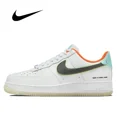thumbnail image 3 of Zapatillas de skate Nike Air Force 1 Low Retro para hombre y mujer, clásicas, negras, informales, cómodas, deportivas Af1, 3 of 5