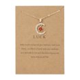 thumbnail image 5 of Collar con colgante de estrella de diciembre con piedra de nacimiento de Europa y Estados Unidos, collar de tarjeta de papel para mujer, 5 of 5