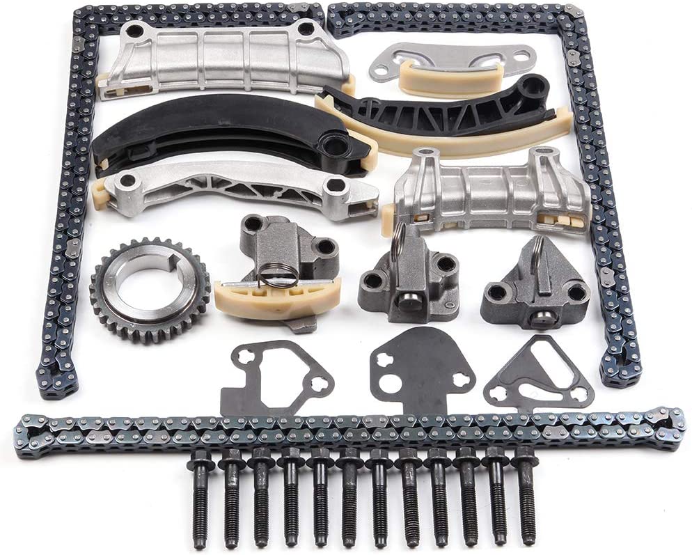 CCIYU Timing Chain Kit fits for Cadillac CTS SRX STS GMC Acadia Chevy