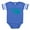 Royal Blue, variant on CafePress - 3 Oklahoma - Cute Infant Baby Football Bodysuit
