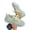 Mint Green, variant on Orthopedic Mesh Slip On Sneakers for Women, Arch Support Wide Toe Cushioned Trainers, Breathable Mesh Gym Tennis Walking Shoes Gray