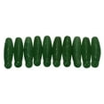 thumbnail image 2 of TFixol 10-Pack Soft Fishing Lure, 5cm/5.8g, Dark Green, High Elasticity PVC, Reflective Paillette Surface, Deep Water Visibility, Realistic Worm Design for Enhanced Fish Attraction, 2 of 7