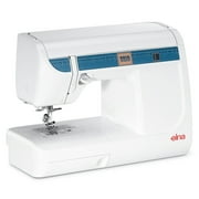 Elna 3210 Jeans Mechanical Sewing Machine 19 Stitches and Free Arm with Table