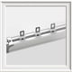 thumbnail image 5 of Rieles de Cortina Deslizantes KAIYANG Paquete de 10 Metal con Ruedas, 5 of 5