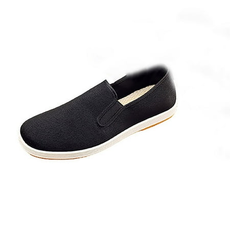 

AnuirheiH Large Size Men s Summer Comfortable Casual Cloth Shoes Single Shoes Clearance