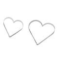 thumbnail image 3 of Molde de la torta del corazón del amor 2 Unids Cortadores De Herramientas De Bricolaje De De Azúcar De Azúcar Para Hornear s Magideal Molde de la torta del corazón del amor, 3 of 8