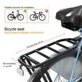 thumbnail image 3 of ziyahi Rear Mounted Bike Seat Bicycle Rear Frames Enjoyable Rides With Comfortable Backrest Safety J-handlebars Made Of Steel, 3 of 6