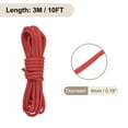 thumbnail image 2 of Uxcell 550 Paracord Rope 10ft, 4mm Thin Paracord Nylon Cord Survival 7-Strand Core for Tent Camping Outdoor Gear - Red, 2 of 7