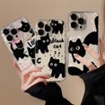 thumbnail image 2 of Funda de gato lindo de dibujos animados para Samsung Galaxy, A54, A55, A35, A23, A24, A34, S24 Ultra, S22, S23 Plus, S20, S21 FE, A52, A53, A52S, A14, A32, 2 of 5
