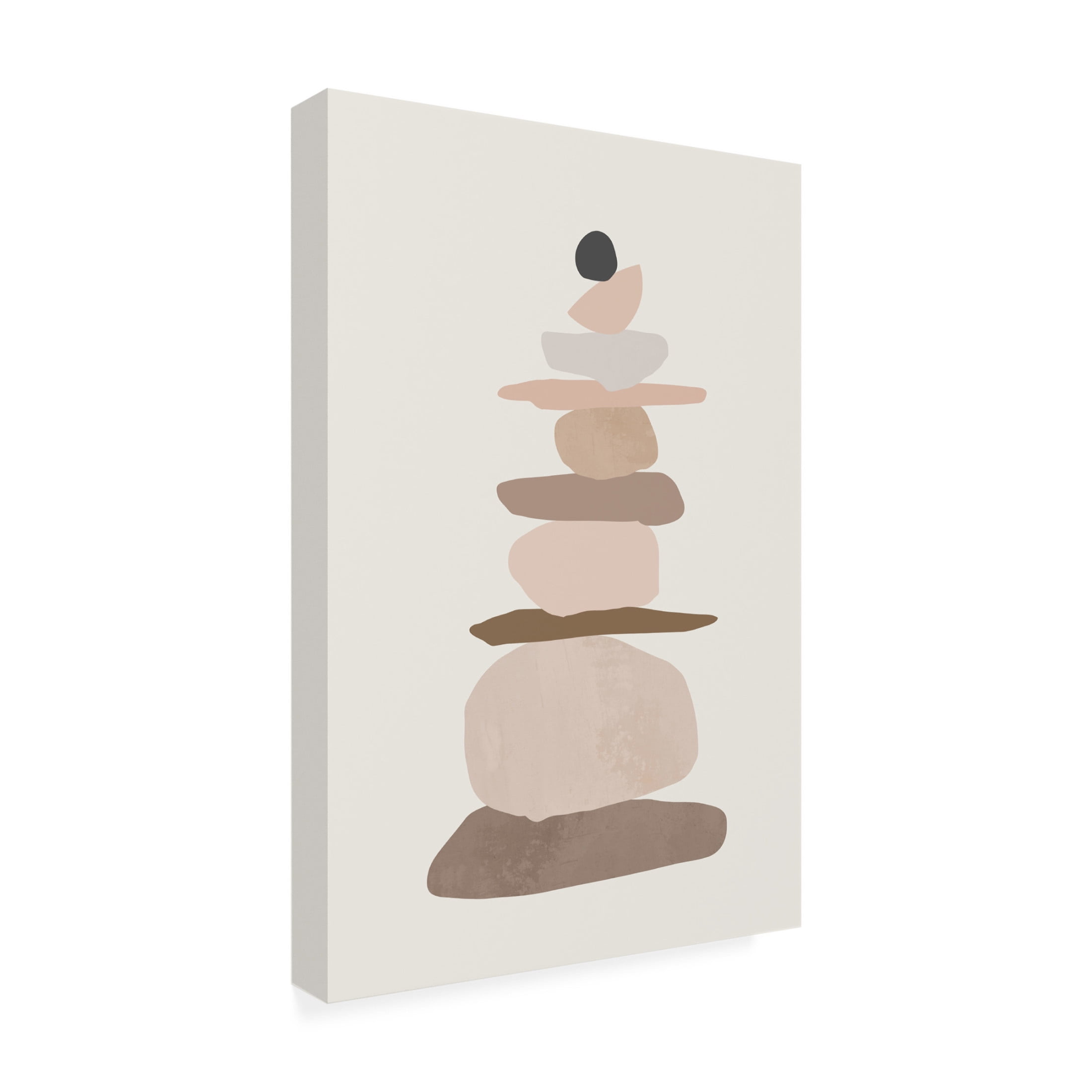 Trademark Fine Art Melloi Art Prints Rock balancing Art Canvas Wall Art