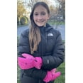 thumbnail image 5 of N'Ice Caps Kids Winter Thinsulate Waterproof Gloves Insulated Ski Snow Unisex Children Pink, 5 of 6
