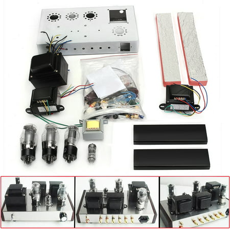 6N1+6P3P Tube Amplifier DIY Kit Class A Single-end tube Power Amp (Best Diy Tube Amp)