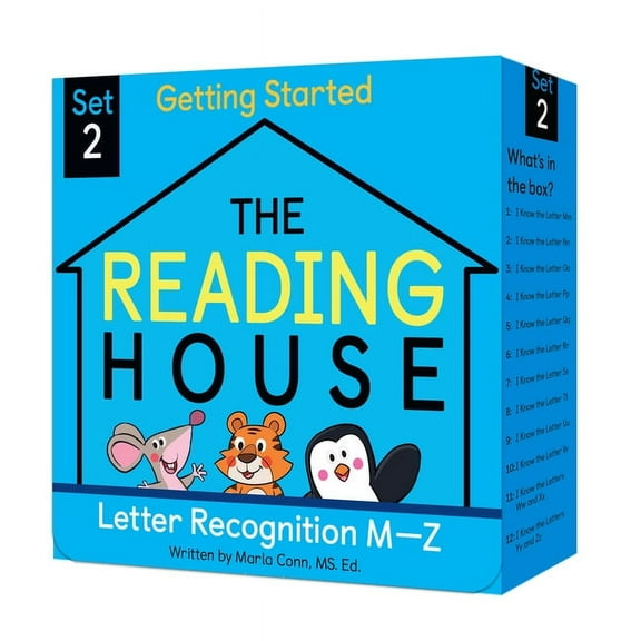 The Reading House The Reading House Set 2: Letter Recognition M-Z, (Paperback)