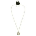 thumbnail image 2 of Mi Amore Adjustable Pendant-Necklace Gold-Tone/White, 2 of 3