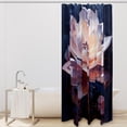 thumbnail image 2 of Shivering Waterproof Shower Curtain Set with Hook, Printed Bathroom Decoration - 3 Piece Curtain Set, 2 of 6