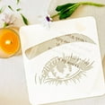thumbnail image 4 of 3Pcs 3 Styles PET Hollow Out Drawing Painting Stencils for DIY Scrapbook Photo Album Eye Pattern 300x300mm 1pc/style, 4 of 9
