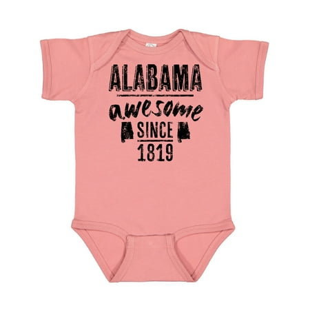 

Inktastic Alabama Awesome Since 1819 Gift Baby Boy or Baby Girl Bodysuit