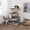 Gray, variant on Naomi Home Multi-level Cat Tower for Large Cats to Climb, Cat Home, Cat Play Tower, Indoor Kitty Activity Center-Color: Green