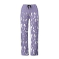 thumbnail image 3 of Cameland Womens Yoga Sweatpants Wide Leg Lounge Pajamas Pants Drawstring Workout Comfy Joggers Pants with Pockets, 3 of 4