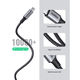 thumbnail image 3 of Cable USB A a USB C Ugreen 480 Mbps Reforzado de 1 m color negro, 3 of 4