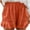 Orange, variant on DealovySummer Shorts for Women Plus Size High Waisted Drawstring Ruffle Loose Casual Shorts with Pockets