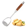 thumbnail image 1 of Stainless Steel Mud Press Masher for Avocado Potatoes Beans Easy to Use Clean Food Masher Ergonomic Design Versatile Kitchen Tool, 1 of 7