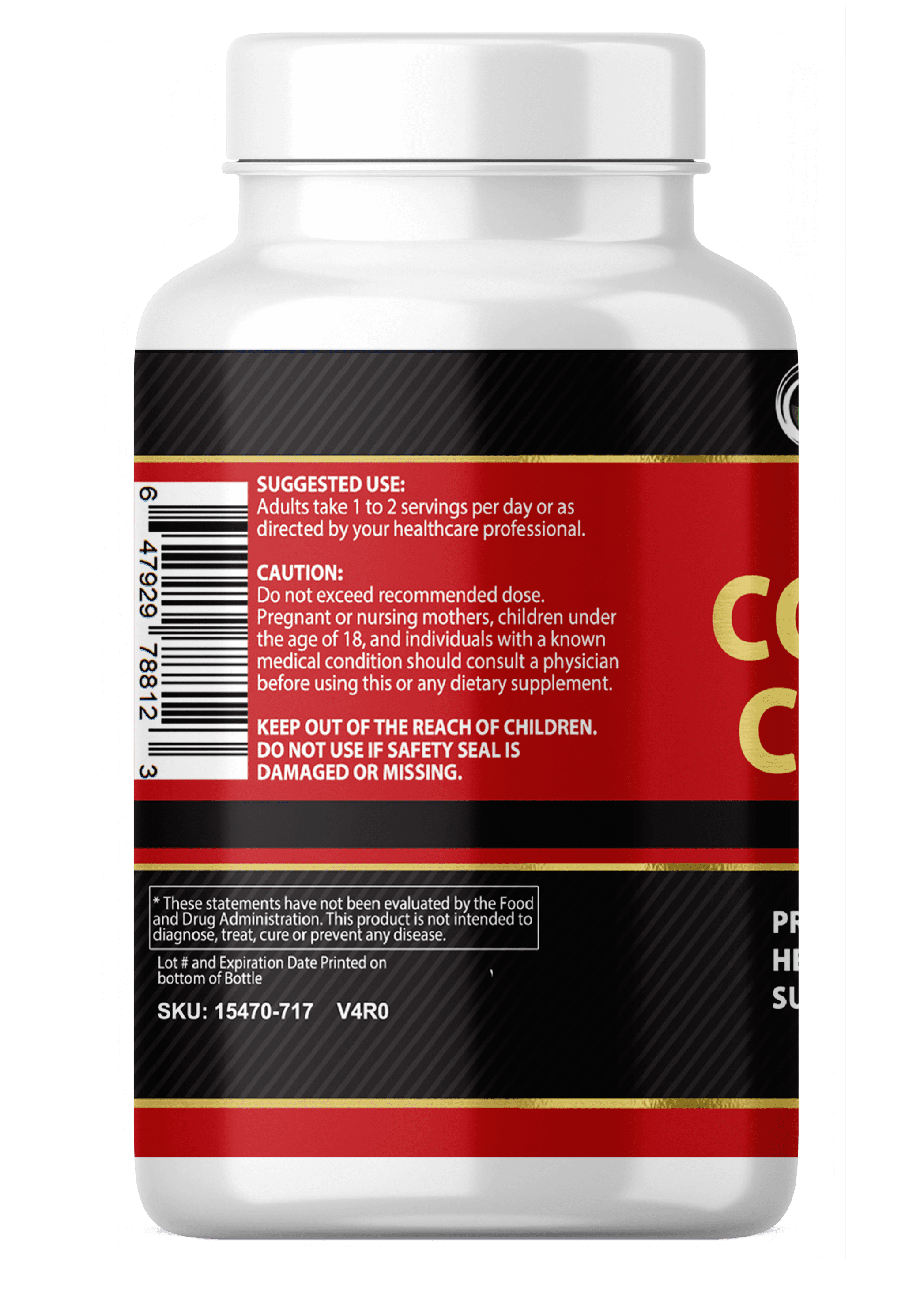Pristine Premium Multi Collagen Supplement 1000mg - Support Healthy Hair Skin Bone & Joints Hydrolyzed Collagen Protein Complex (Types I II III V & X) - 90 Capsules