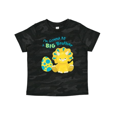 

Inktastic I m Gonna Be a Brother-dino Gift Toddler Boy Girl T-Shirt