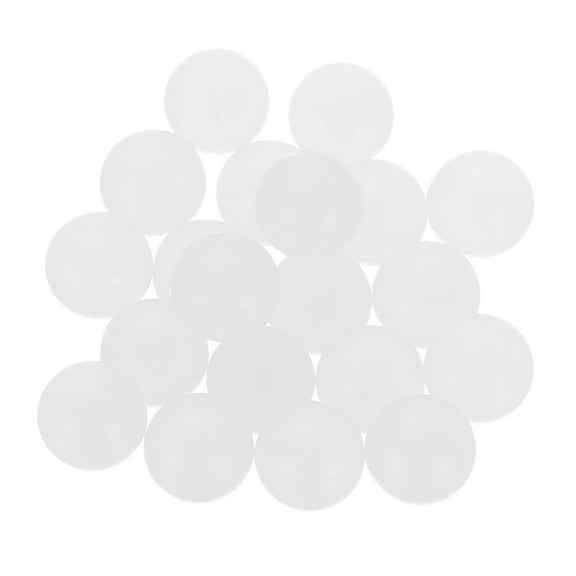20 Packs PP Plastic Bearing Balls 12mm Solid Plastic Balls, White