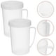 thumbnail image 5 of 2 tazas de leche para calentar en microondas, resistentes a altas temperaturas, para leche de soja., 5 of 5
