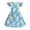 Sky Blue, variant on NAISIBABY Girls Easter Dresses, Summer Casual Crewneck Ruffles Sleeve Kids Flare Flowy Dresses Multicolor Size 14