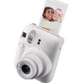 thumbnail image 2 of Open Box Fujifilm Instax Mini 12 Instant Film Camera, Clay White -, 2 of 7