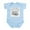 Sky Blue, variant on CafePress - RACES2 Body Suit - Baby Light Bodysuit, Size Newborn - 24 Months