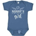 thumbnail image 3 of Inktastic Nanny Girl Granddaughter Girls Baby Bodysuit, 3 of 5