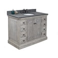 thumbnail image 4 of InFurniture WK1848-G-MG TOP 48 in. Rustic Solid Fir Single Sink Vanity in Grey-Driftwood With Polished Textured Surface Granite Top-No Faucet, 4 of 5
