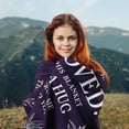 thumbnail image 6 of Gifts for Women Christmas, Inspirational Gifts for Woman, Cozy Soft Throw Blankets for Women, Positive/Spiritual Gifts, Purple Gifts for Older Woman, Get Well Gifts, Love Hug Blanket 60”x50”, 6 of 6