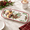 Pinecones, variant on Rectangular Poinsettias Serving Tray 14.76 x 7.36 x 1.02 Inches