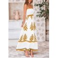 thumbnail image 3 of Vestido de verano PRETTYGARDEN Vestido de verano con estampado floral para mujer, color blanco S, 3 of 9