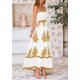 thumbnail image 3 of Vestido de verano PRETTYGARDEN Vestido de verano con estampado floral para mujer, color blanco S, 3 of 9