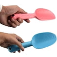 thumbnail image 3 of Espátula de mano de plástico para niños, herramienta de jardinería casera de plástico de 10,5 pulgadas, maceta, pala, 3 piezas, 3 of 5