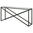 thumbnail image 4 of Henn&Hart 64" Black Console Table, 4 of 8