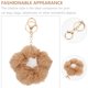thumbnail image 3 of unbranded Llavero De Artificial Con Pompón Para Y, 3 of 6