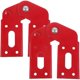 thumbnail image 1 of 2pcs Attic Ladder Hinge Ladder Hasp Hinge Ladder Joint Connector Folding Ladder Part, 1 of 2