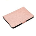 thumbnail image 5 of Allytechgroup Glitter Smart Case for Amazon Kindle Fire Max 11 13th Gen 2023, Slim Fit PU Leather Multi Angle Viewing Stand Shockproof Bumper Flip Folio Cover Case for Fire Max 11,  Rosegold, 5 of 10