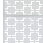Miumaeov Outdoor Privacy Screens Decorative Privacy Screen with Stand Free Standing Decor Metal Privacy Screen for Balcony Patio Garden Backyard Porch Metal Divider
