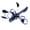 Navy, variant on MSJUHEG Headband Party Headwear Hats for Tea Party Flower Headbands for Women Flower Crowns for Women Feather Headband Flapper Headpiece Floral Headdress for Women Black One Size