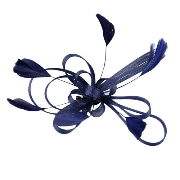 FADAACAI Fascinators Hat Hat a Headband Fascinators Tea Ribbons Flower Mesh on Headwear Feathers Headband Women's Fascinators Fascinator for Women Clearance!
