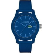 Lacoste Men's 2010764 .12.12 Red Watch with Textured Band