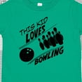 thumbnail image 4 of Inktastic This Kid Loves Bowling Boys or Girls Toddler T-Shirt, 4 of 5
