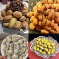 thumbnail image 3 of Mini Electric Walnut Cake Maker Automatic Nut Waffle Bread Machine Sandwich Iron Toaster Baking, 3 of 5